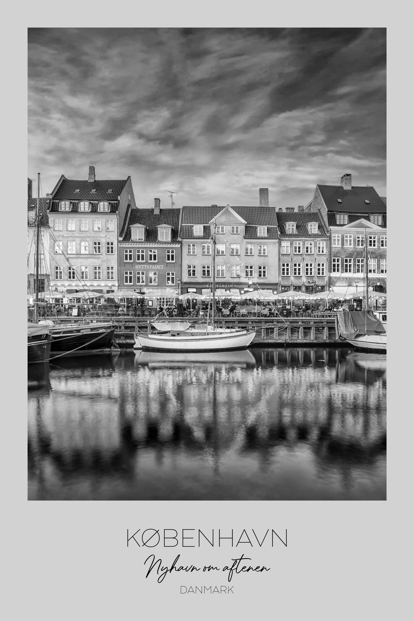Copenhagen's Historic Harbor - Poster / Art Print