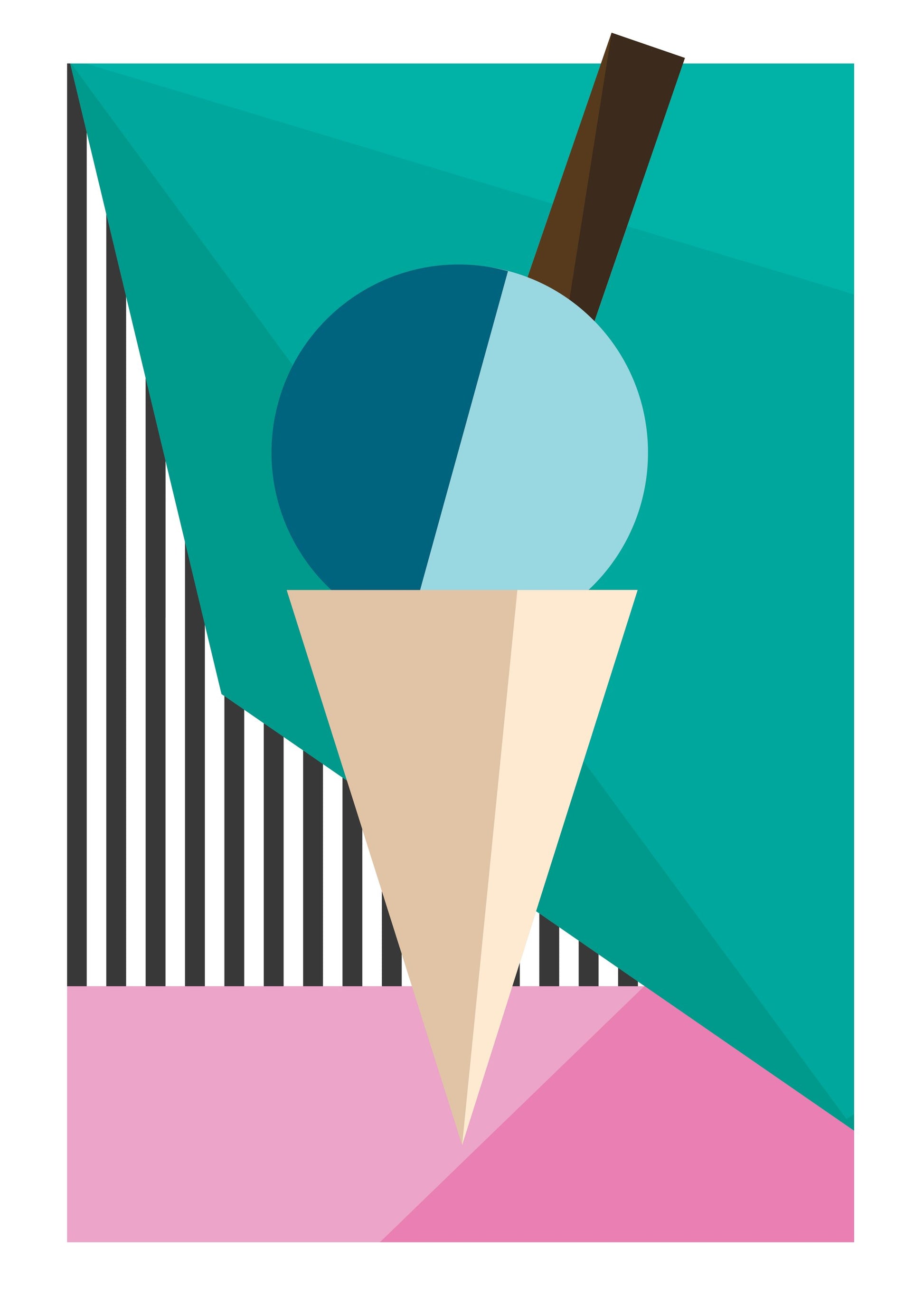 Ice Cream - Poster / Art Print