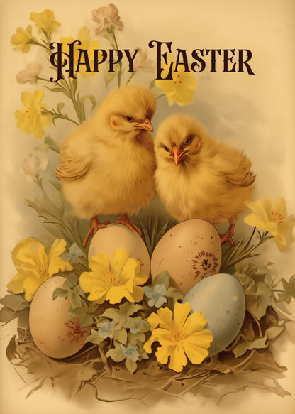 Happy Easter No 5 - Poster / Art Print