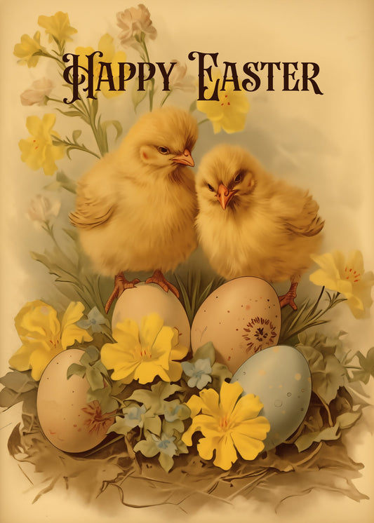 Happy Easter No 5 - Poster / Art Print