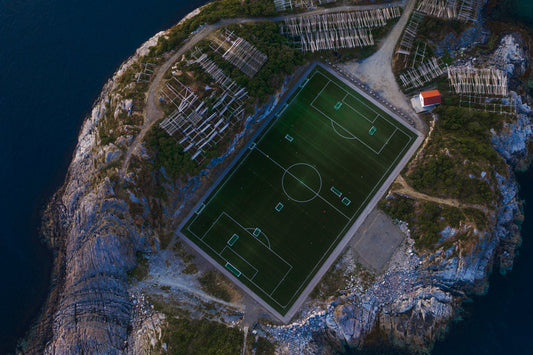 The furthest football field - Poster / Art Print