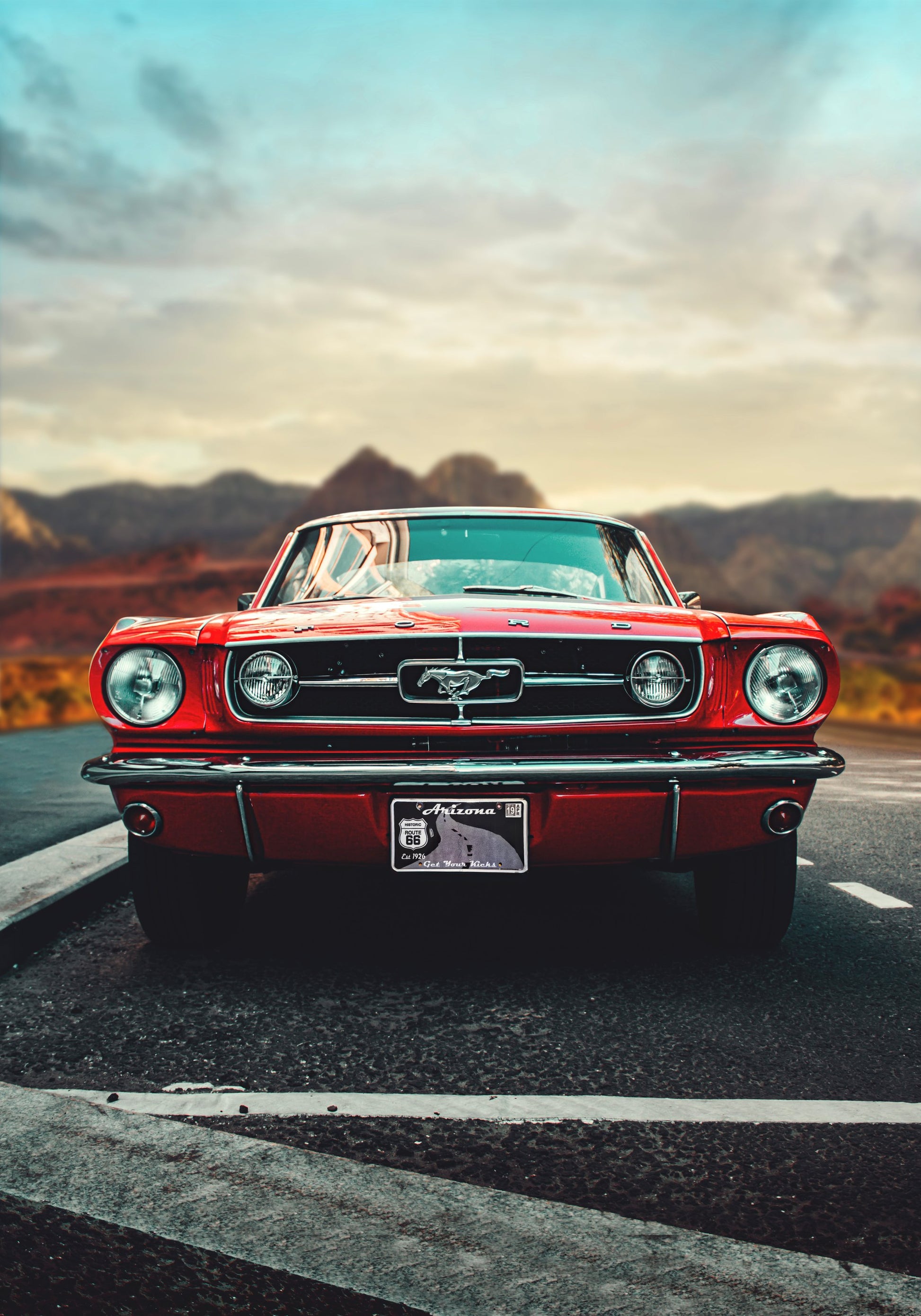 Vintage Car Love - Poster / Art Print