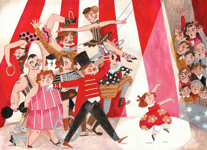 Circus in the city - Poster / Art Print