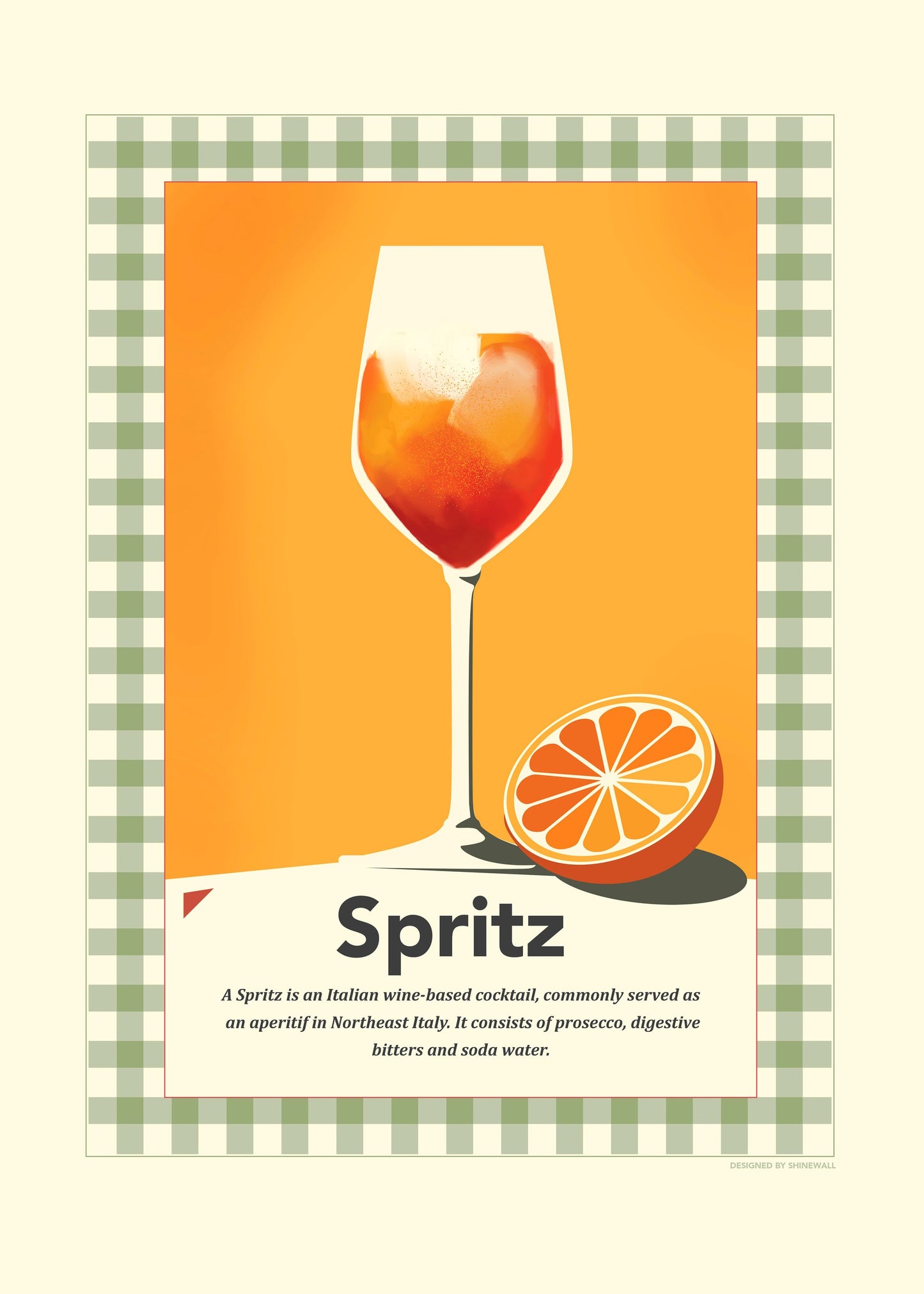 Spritz retro print - Poster / Art Print