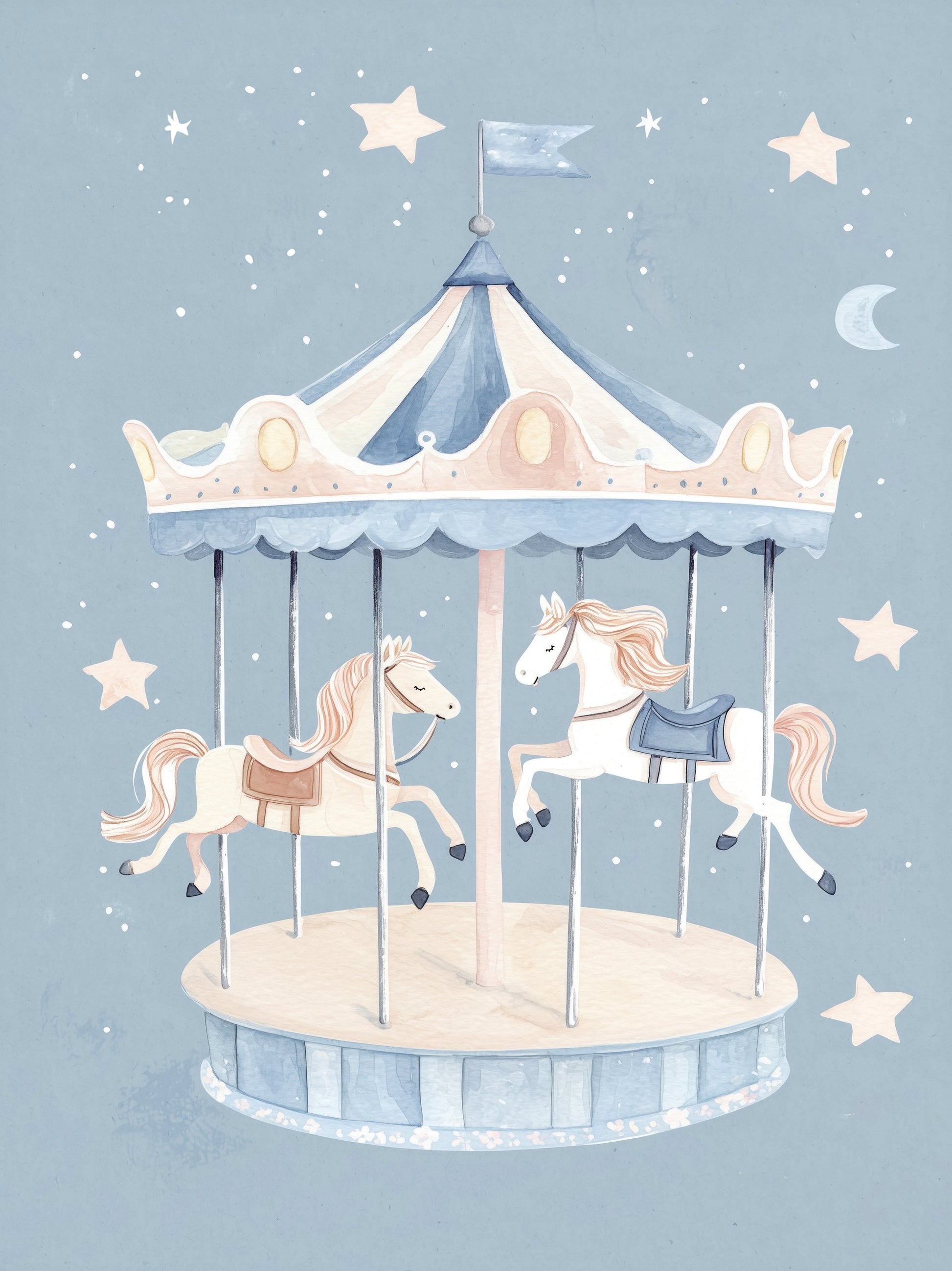 Happycarousel - Poster / Art Print