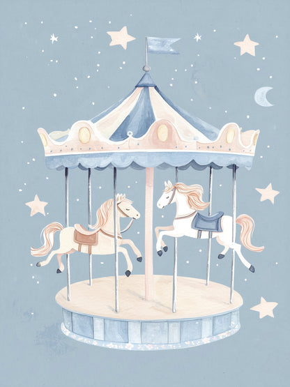 Happycarousel - Poster / Art Print