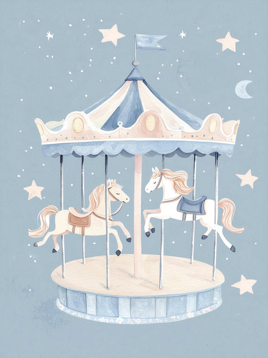 Happycarousel - Poster / Art Print