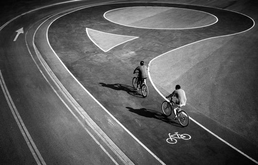 Cycling tour - Poster / Art Print