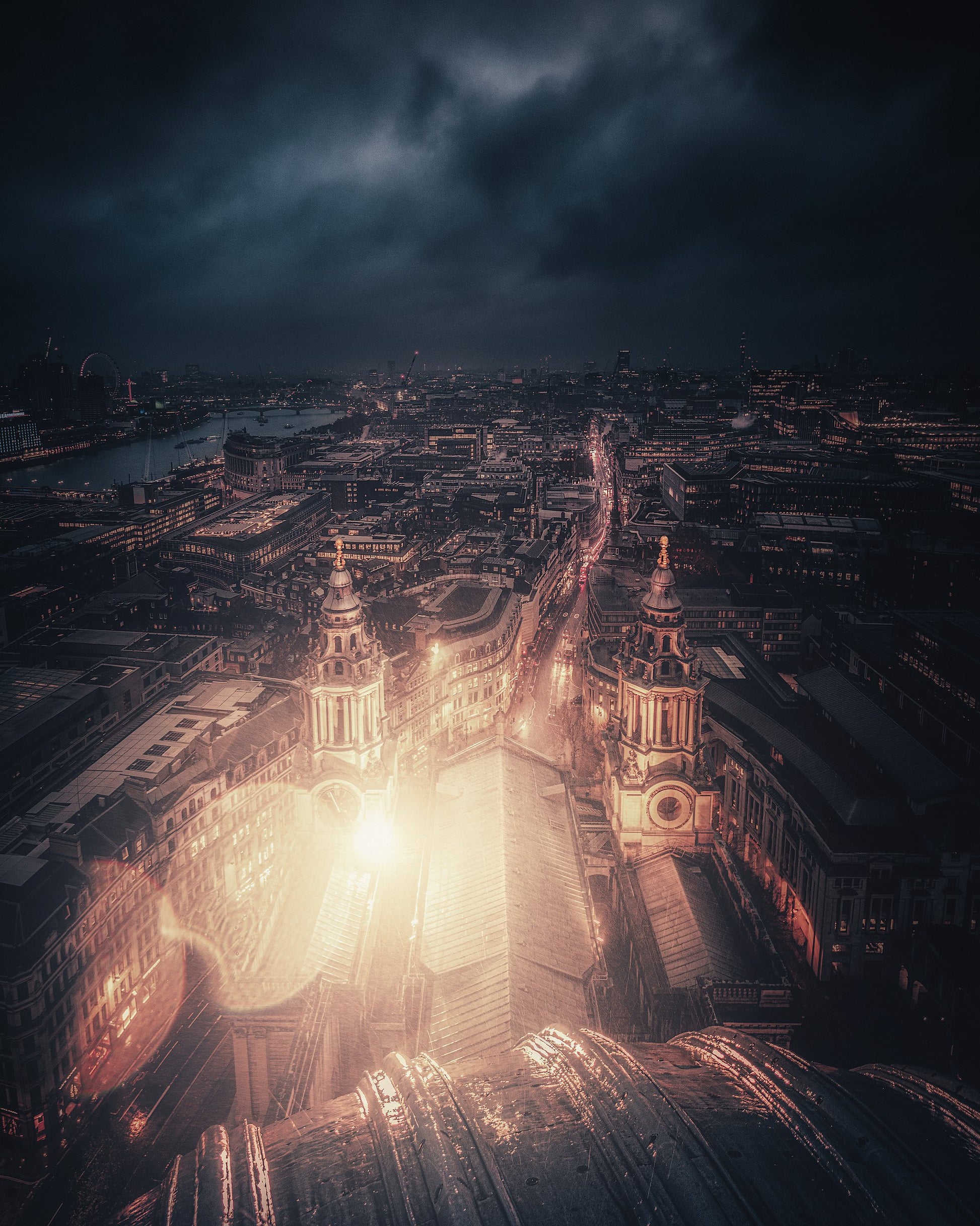 A Light in Darkness - Poster / Art Print