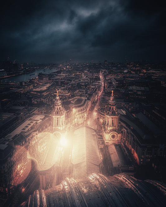 A Light in Darkness - Poster / Art Print