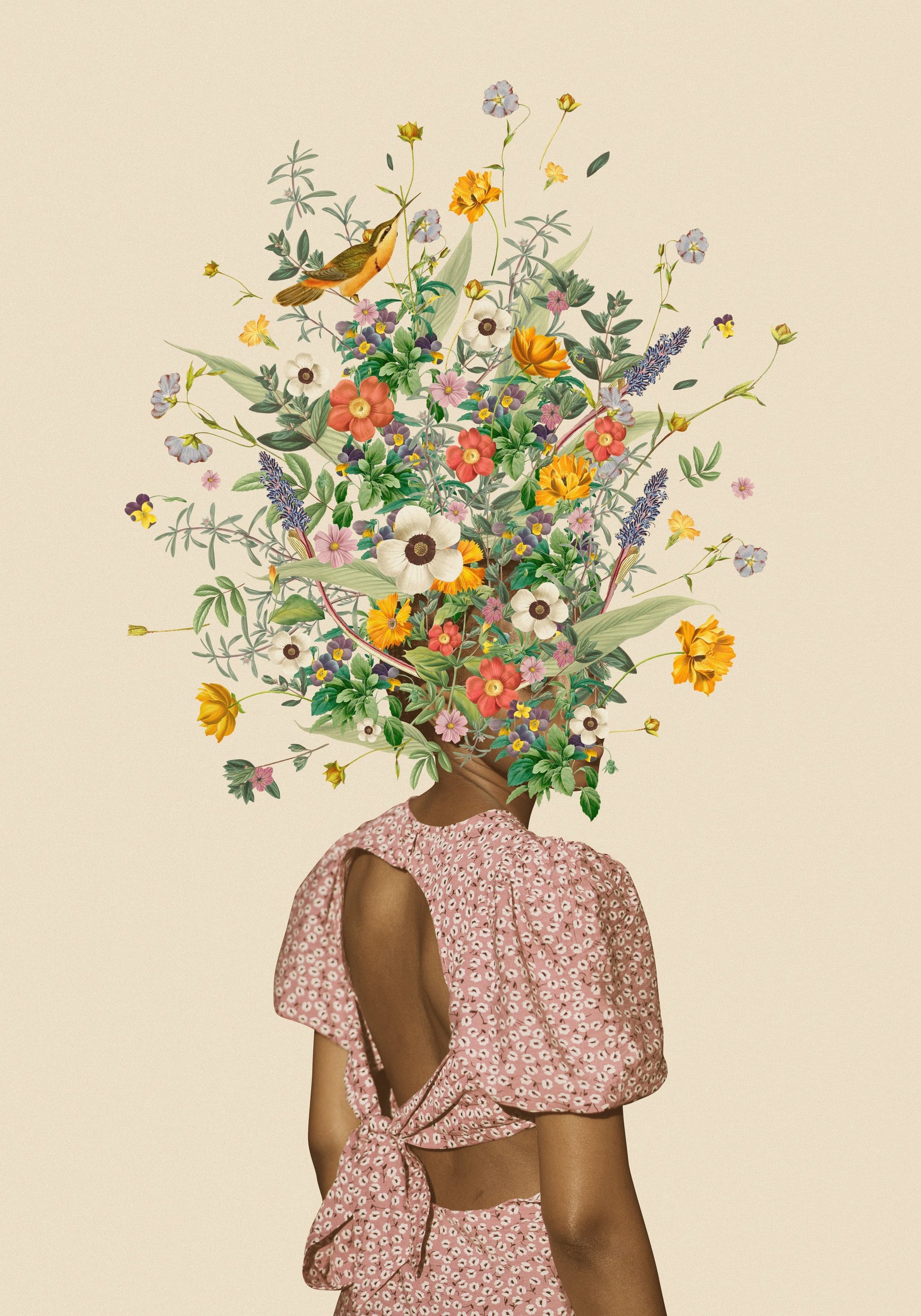 Wildflower bouquet - Poster / Art Print
