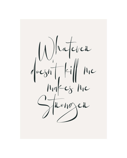 Stronges - Poster / Art Print