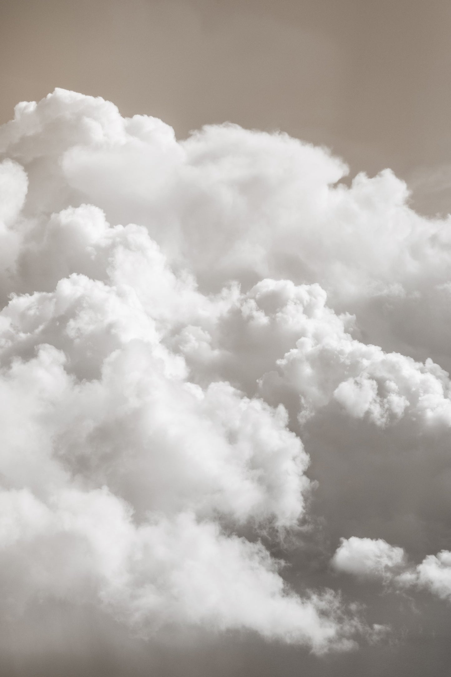 Sandy Clouds - Poster / Art Print