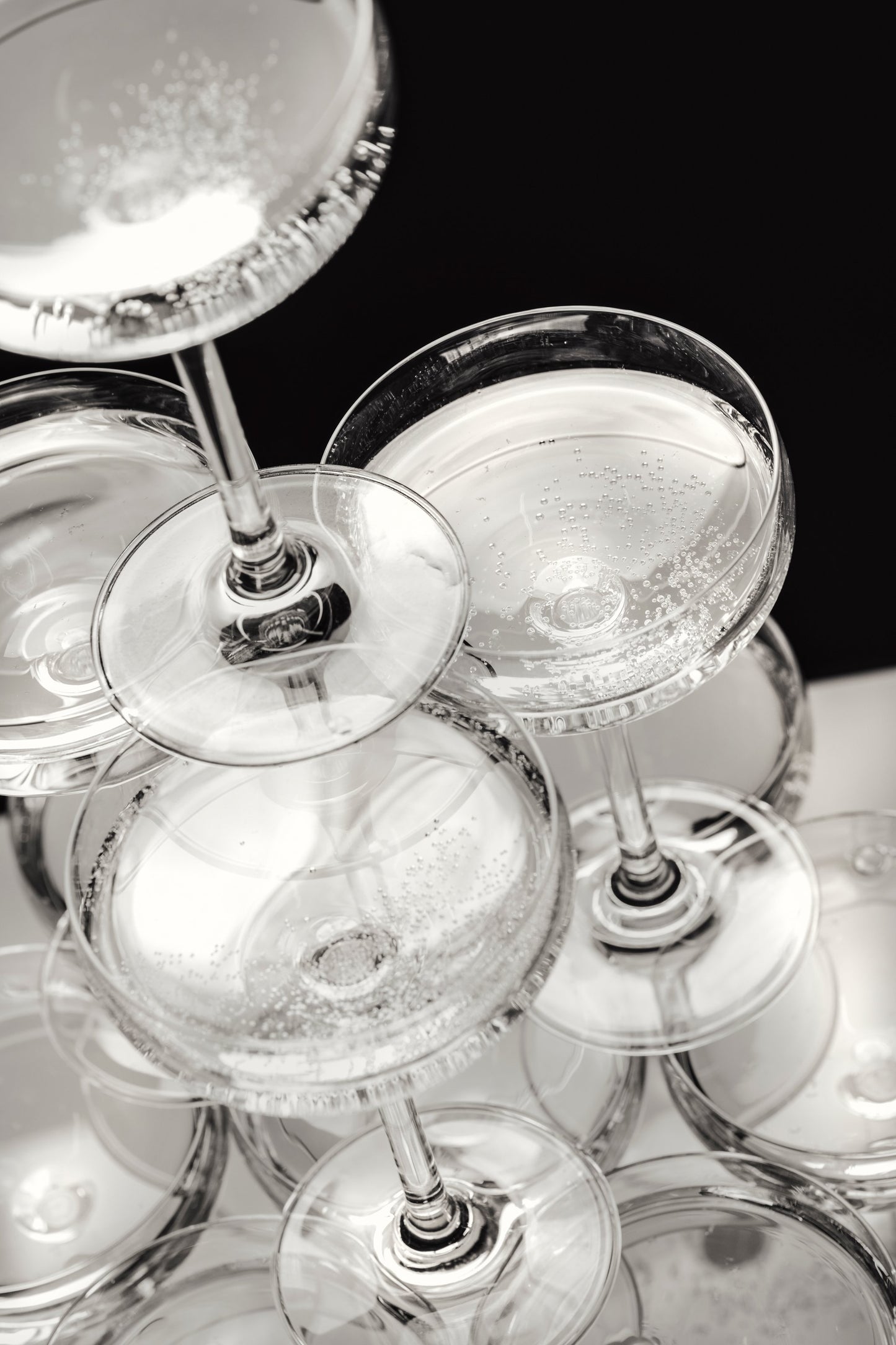 Champagne tower_5 - Poster / Art Print
