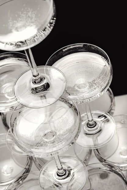 Champagne tower_5 - Poster / Art Print