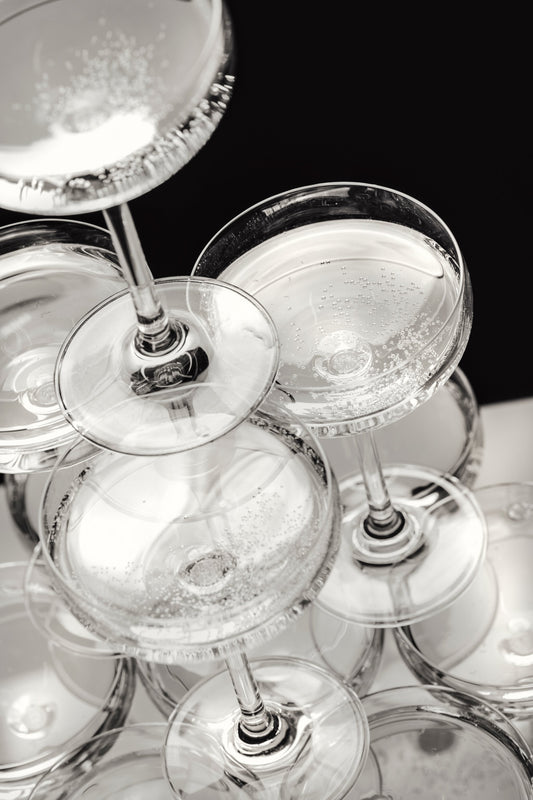 Champagne tower_5 - Poster / Art Print