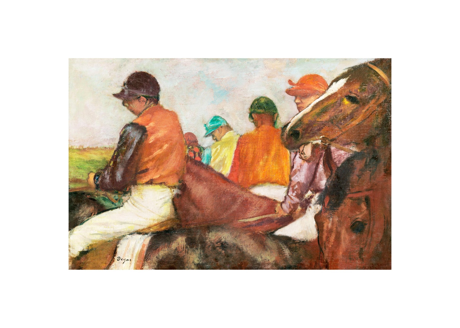 The Jockeys - Poster / Art Print