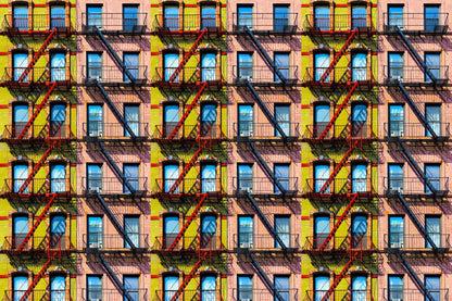 New York Windows - Poster / Art Print