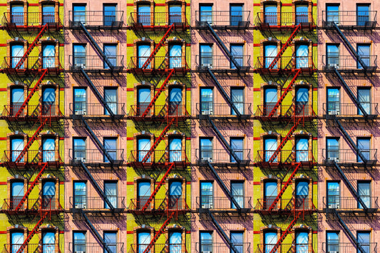 New York Windows - Poster / Art Print