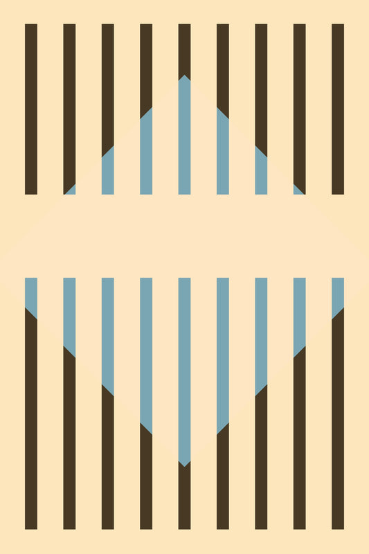 Faded Geometric #3 - Poster / Art Print