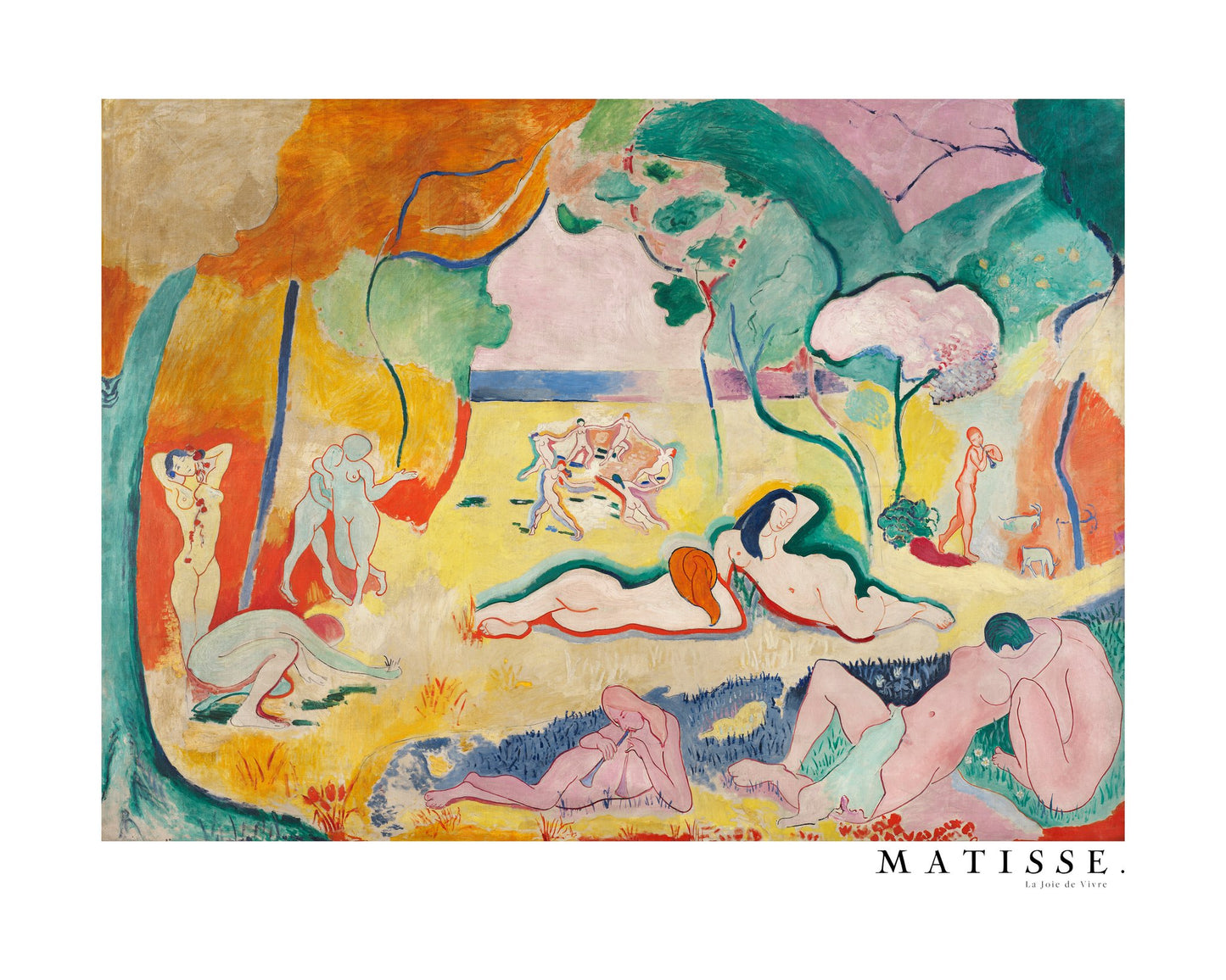 La Joie De Vivre, With Boarder - Poster / Art Print