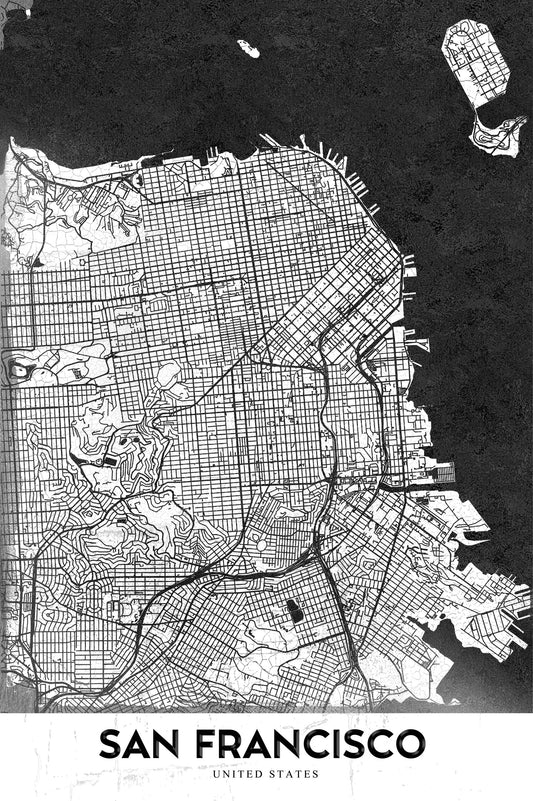 San Francisco - Poster / Art Print