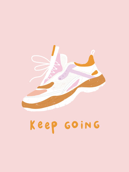 Keep Going - Poster / Art Print