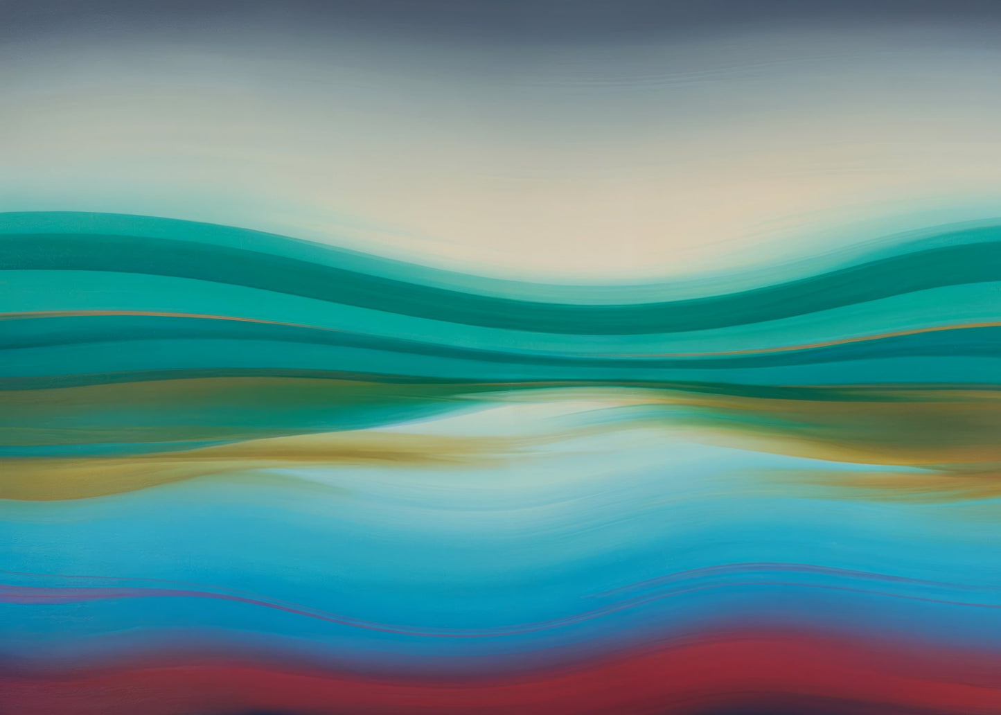 Serene Waves - Poster / Art Print