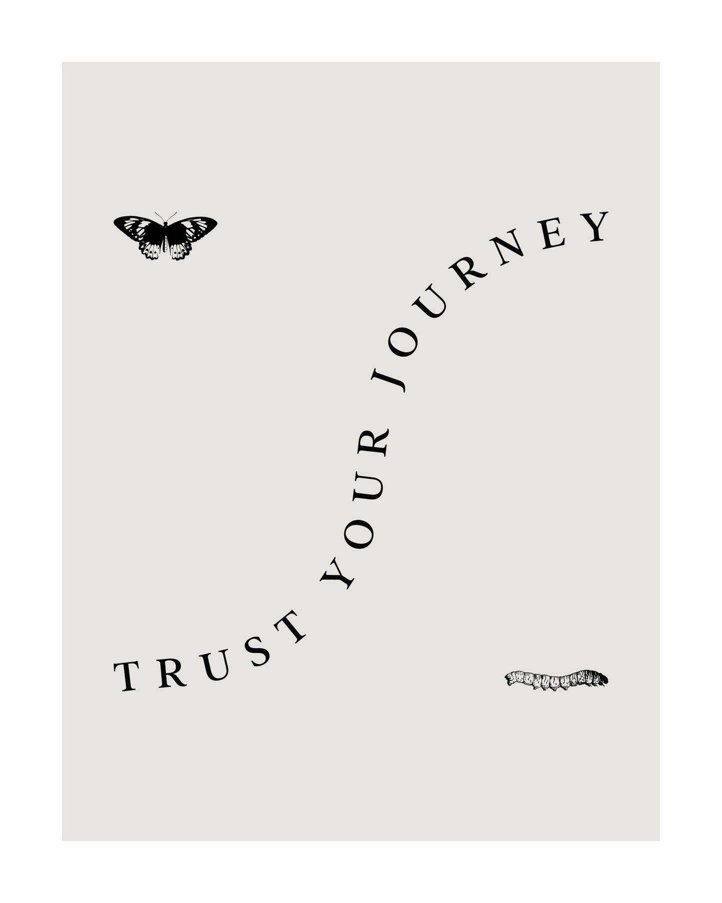 Trust Your Journey - Poster / Art Print