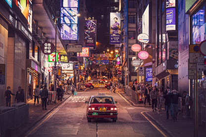 Streets of HK - Poster / Art Print