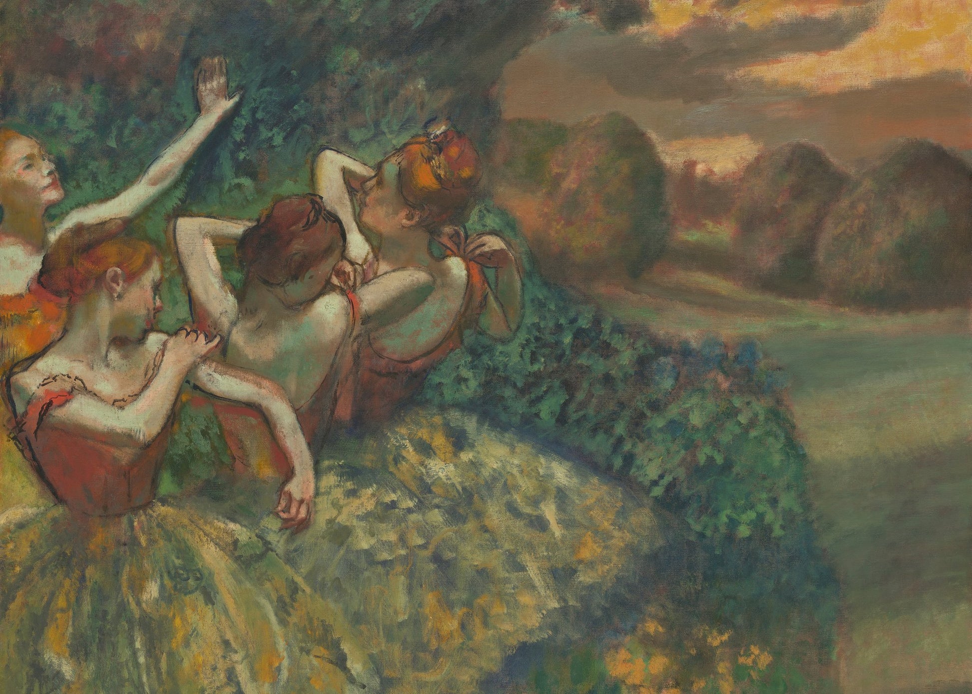 Four Dancers No.2 - Poster / Art Print