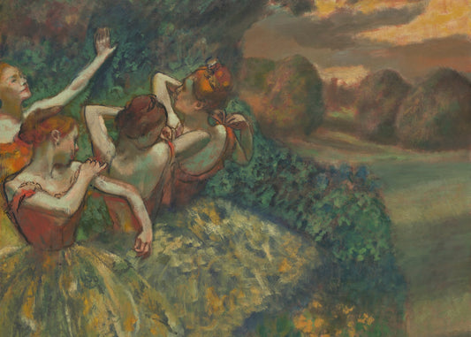 Four Dancers No.2 - Poster / Art Print