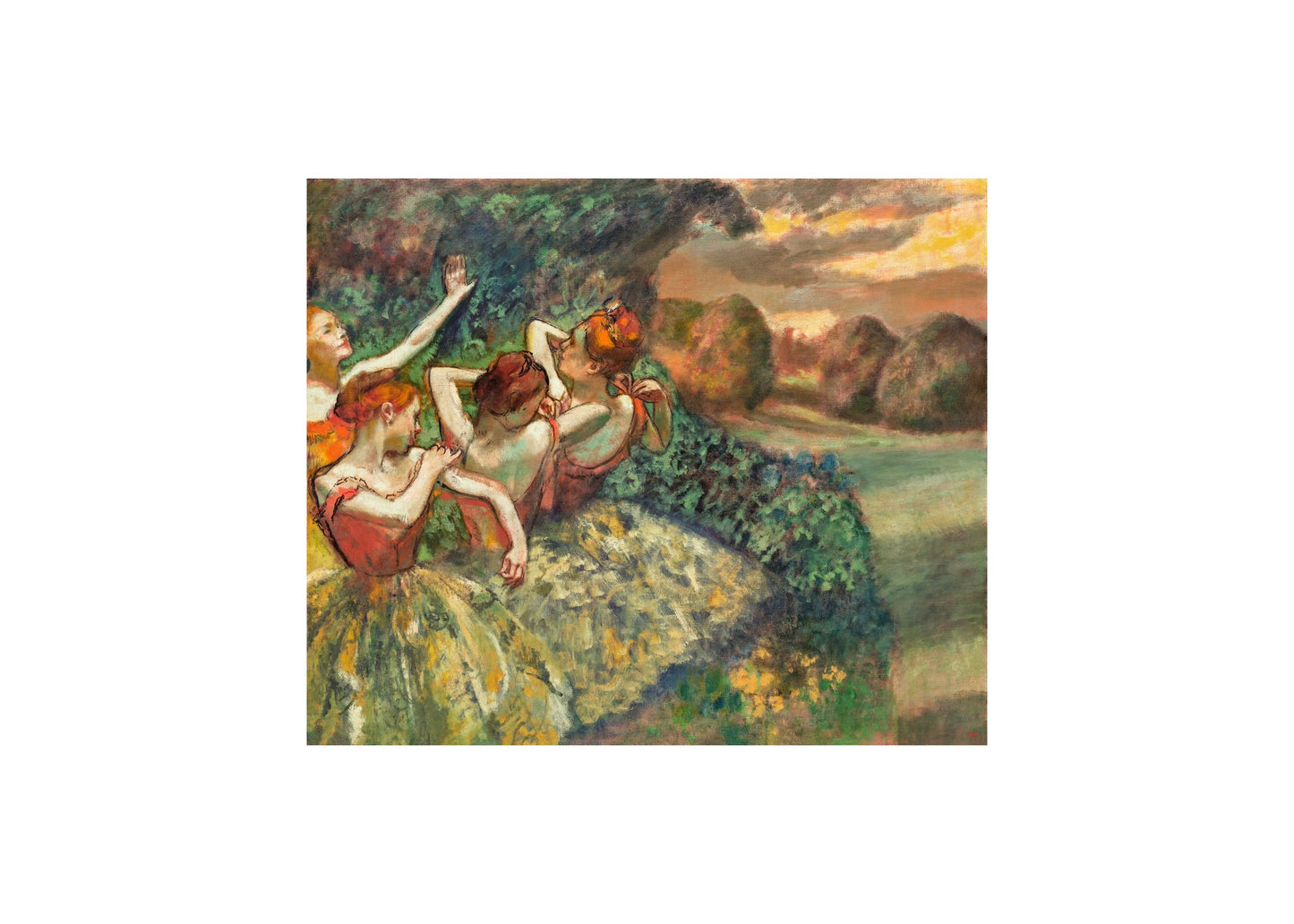 Four Dancers No.2 - Poster / Art Print