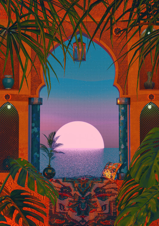 TROPICAL PORTAL - Poster / Art Print