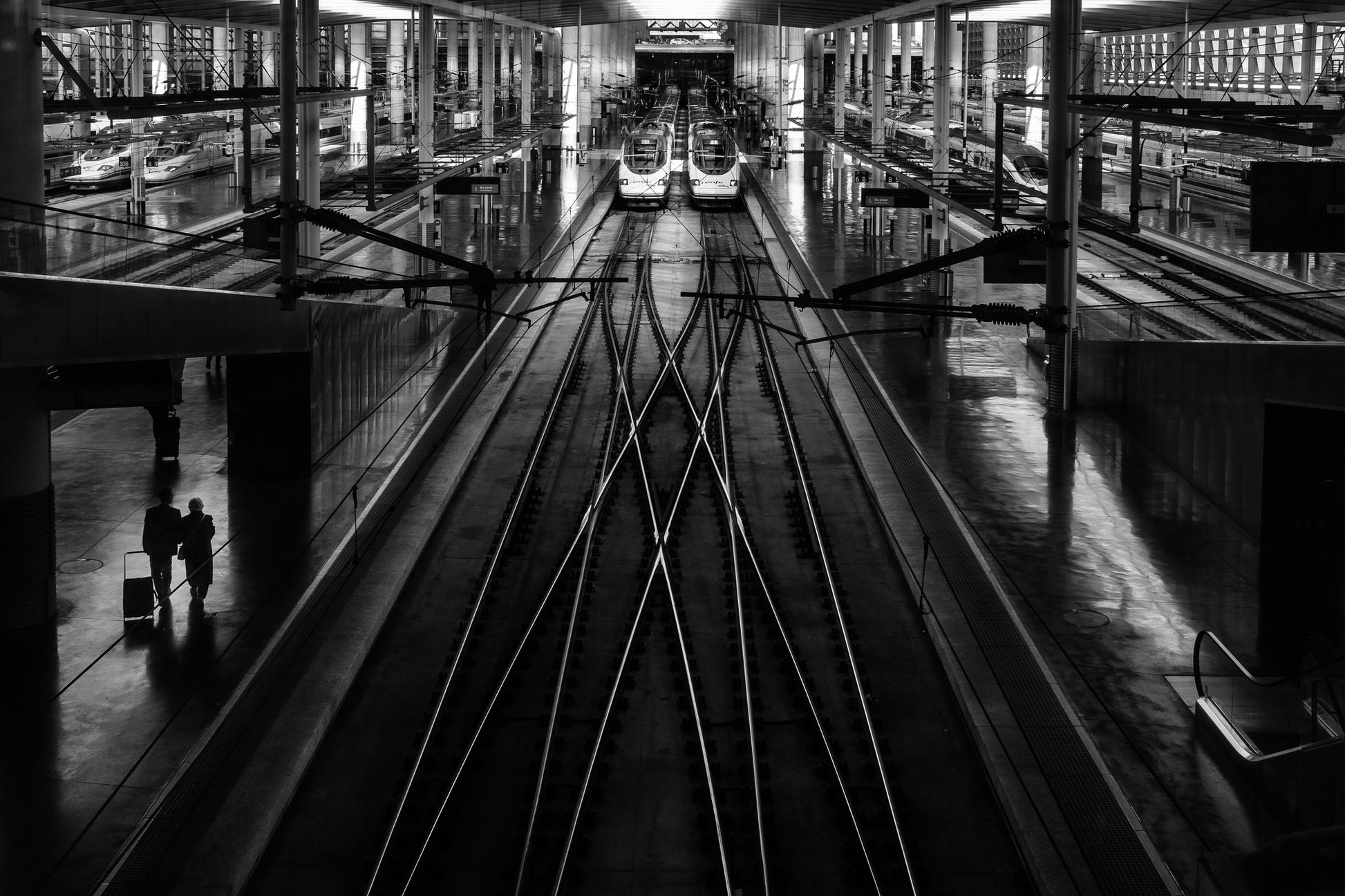 Train Station - Poster / Art Print