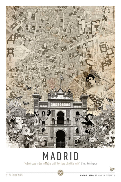 Madrid (City Breaks) - Poster / Art Print