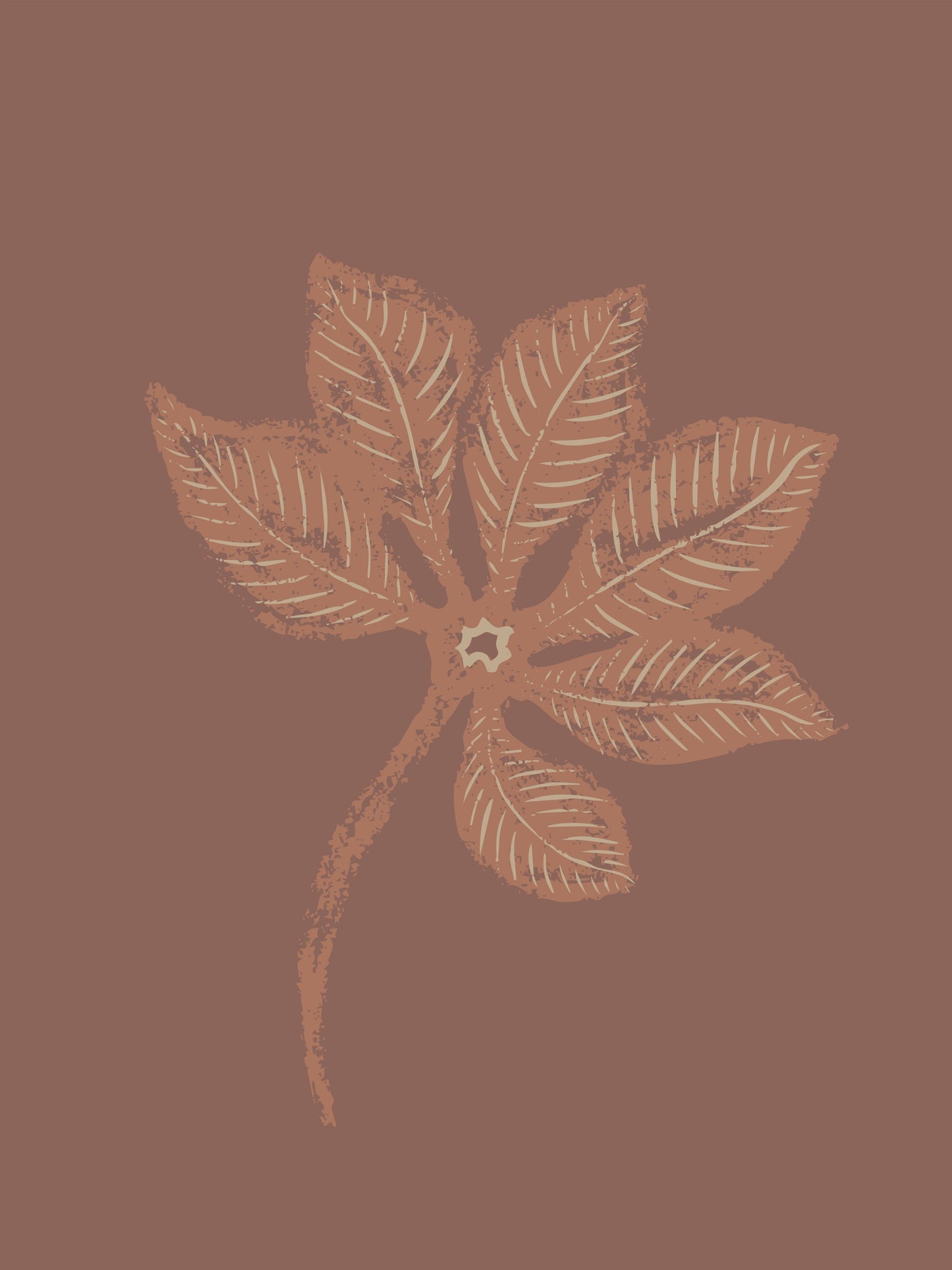 Abstract Mochs Foliage - Poster / Art Print