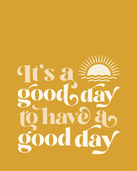 Good Day No1 - Poster / Art Print