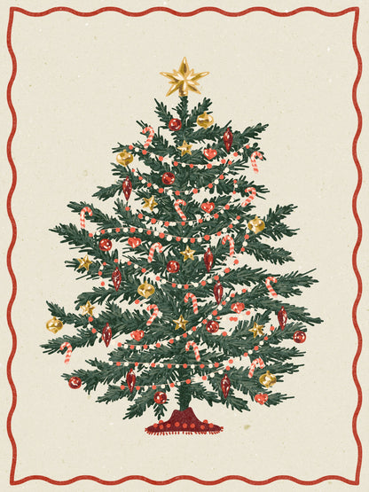Christmas tree - Poster / Art Print