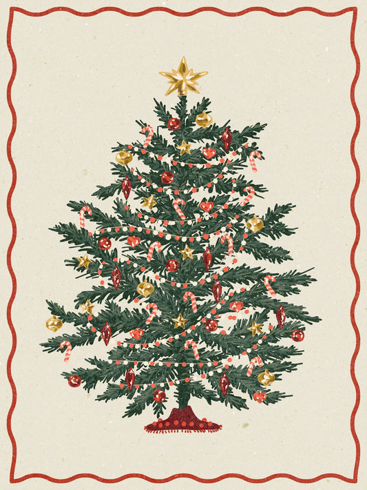Christmas tree - Poster / Art Print