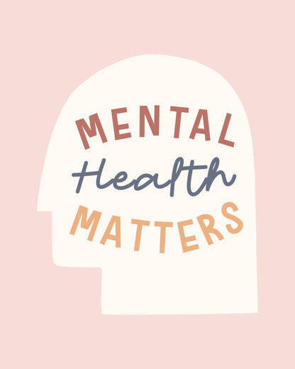 Mentalhealthmatters - Poster / Art Print