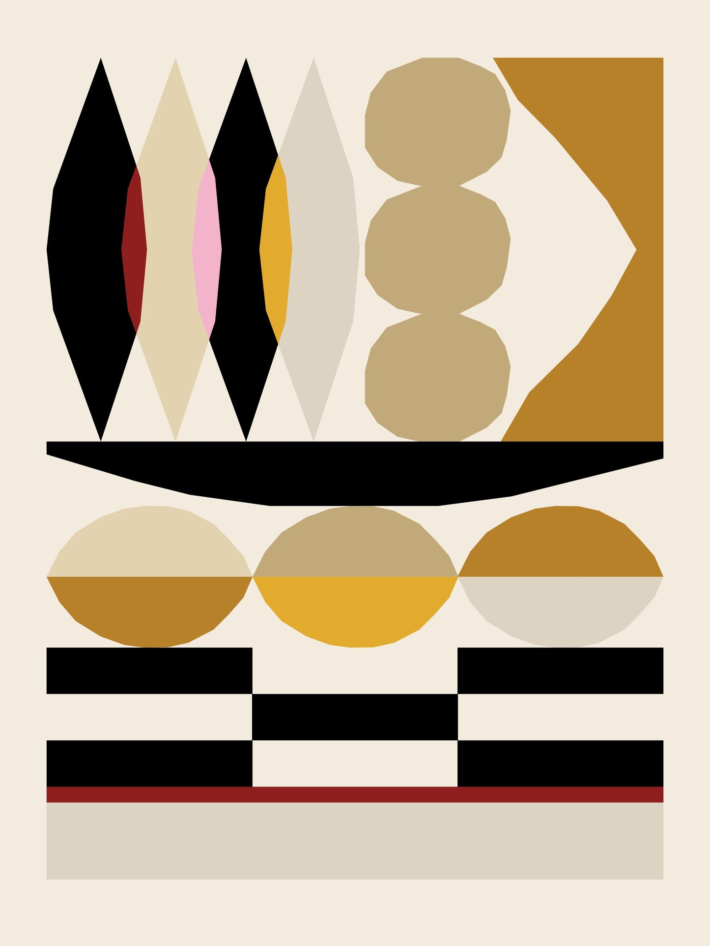 Abstract composition 25 - Poster / Art Print