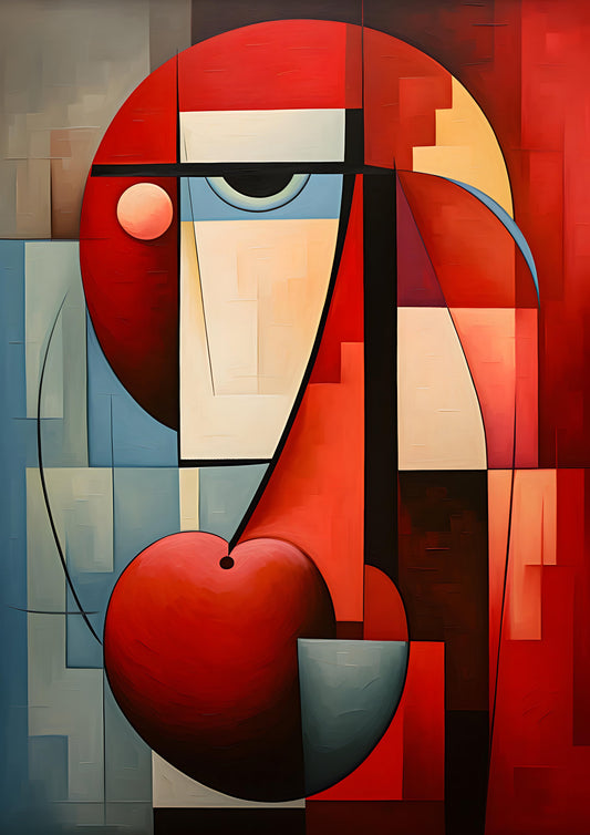 The Abstract Face - Poster / Art Print
