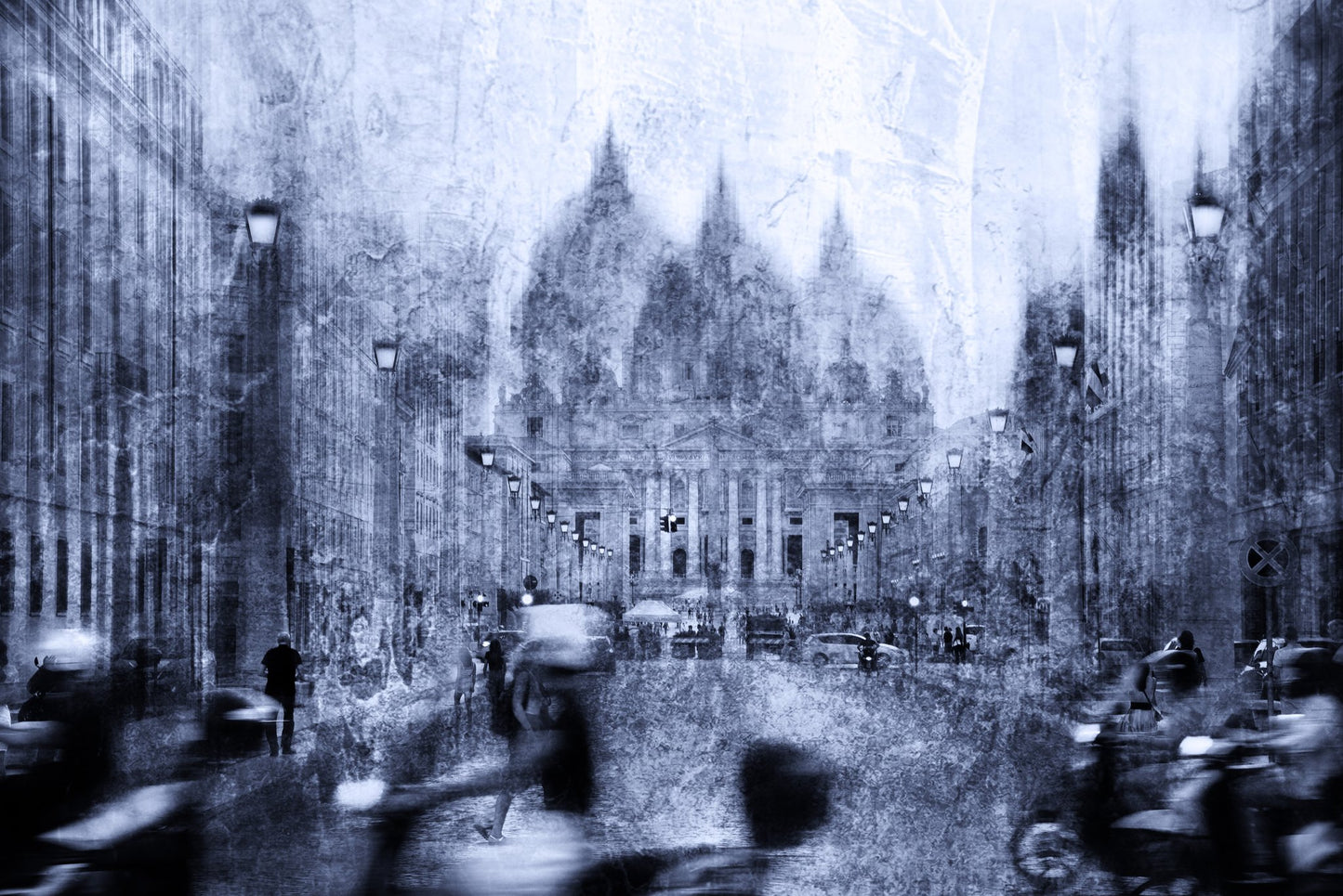 Via della Conciliazione-Roma- - Poster / Art Print