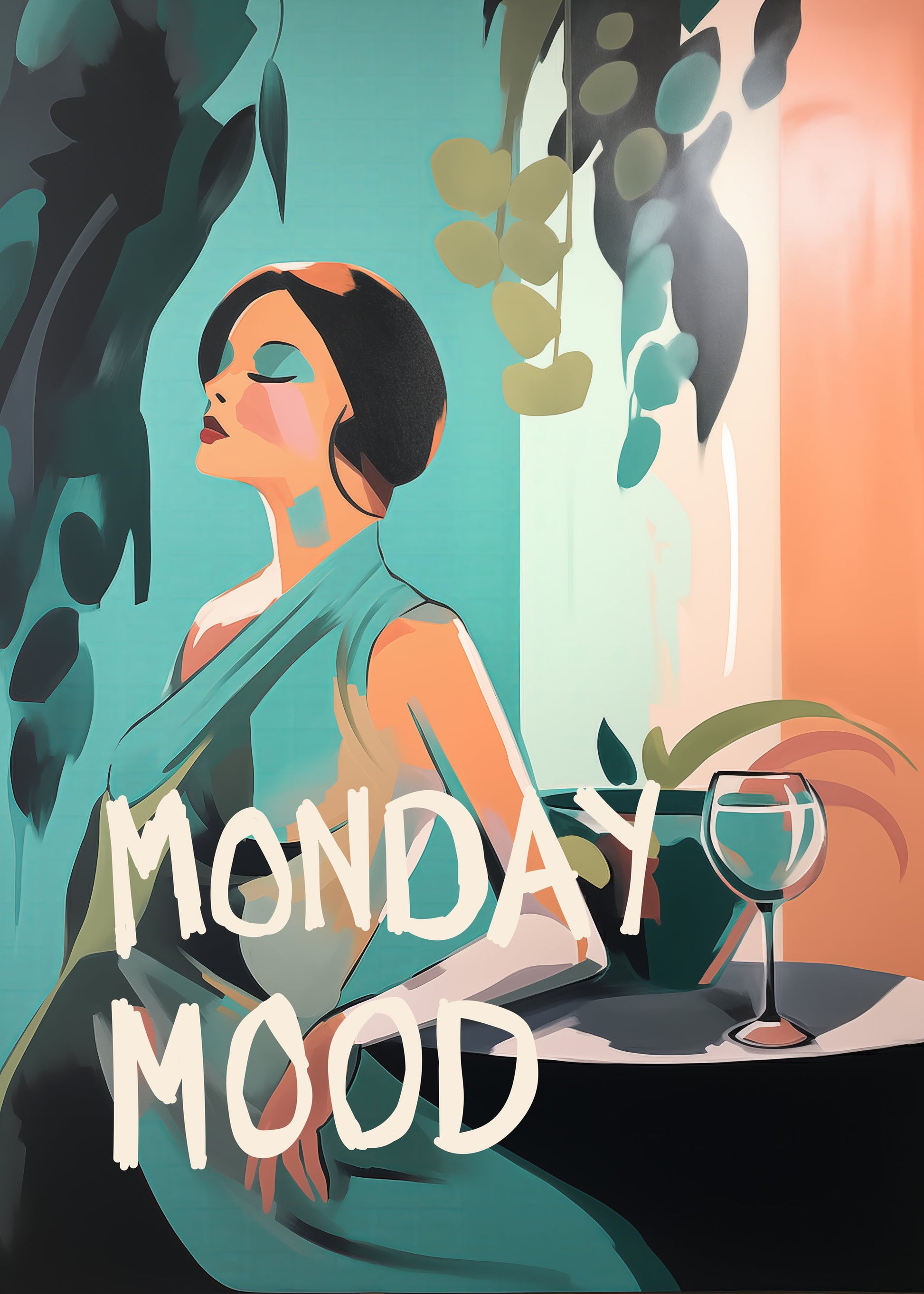 Monday Mood - Poster / Art Print