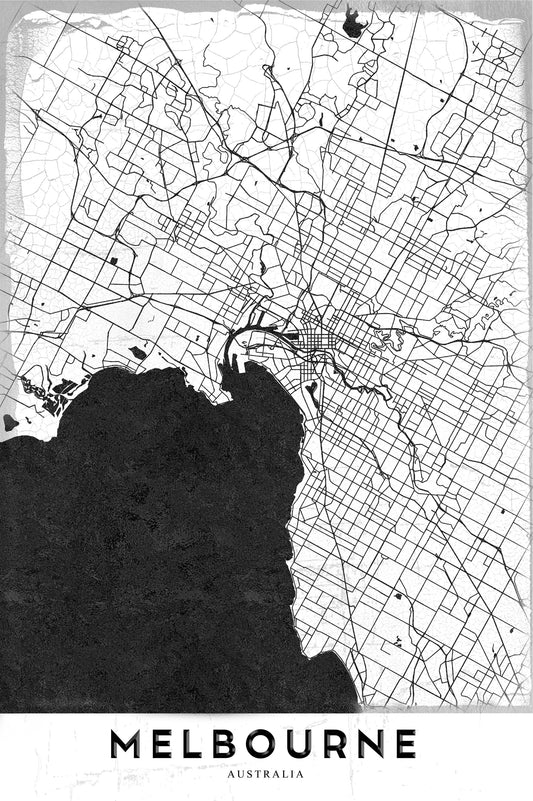Melbourne - Poster / Art Print