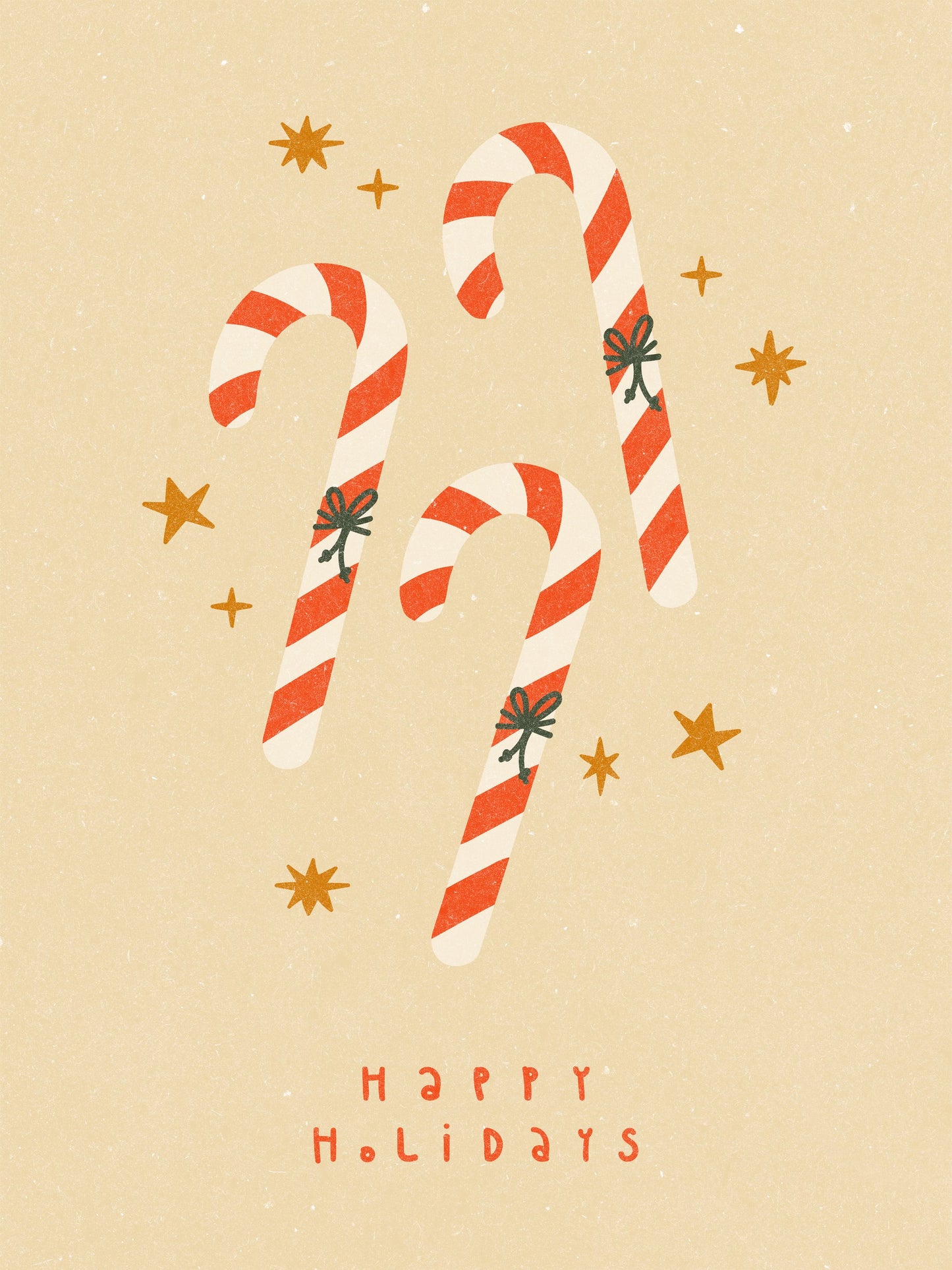 Candy Cane - Poster / Art Print