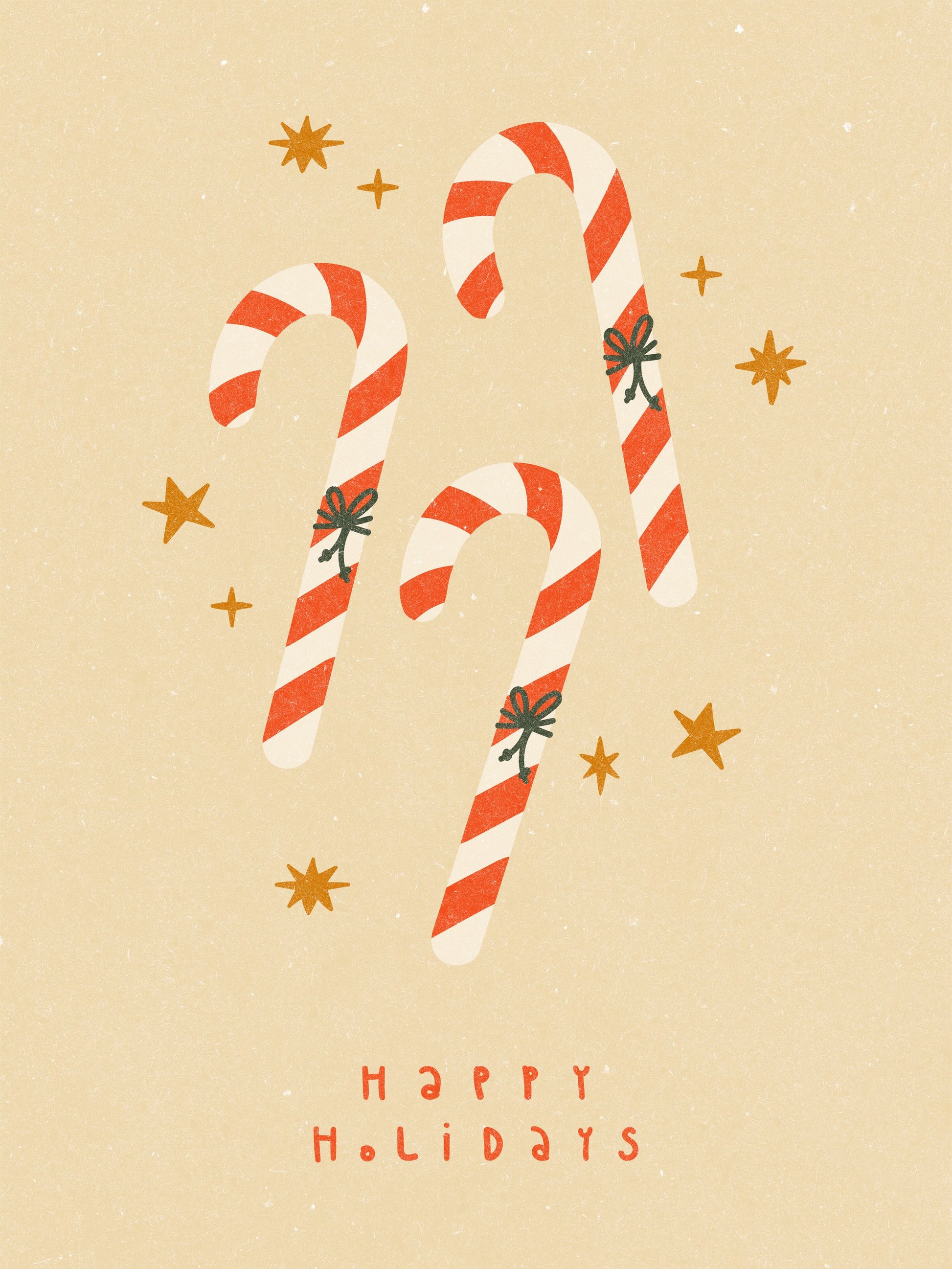 Candy Cane - Poster / Art Print