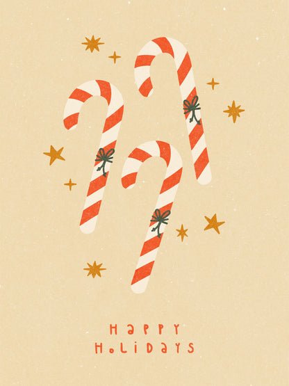 Candy Cane - Poster / Art Print