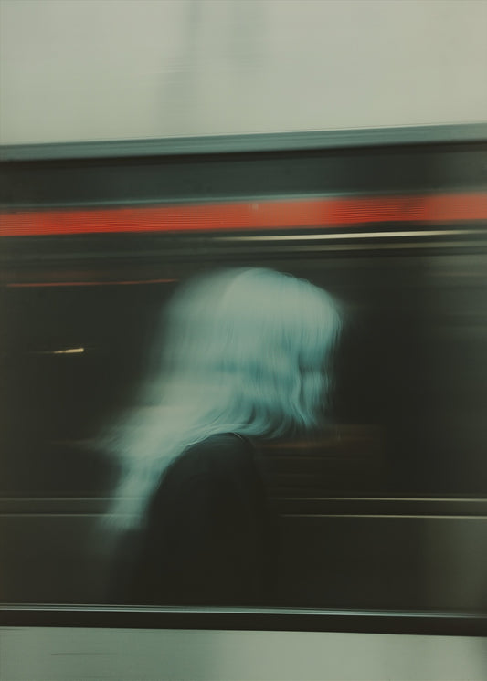 In the Subway - Poster / Art Print
